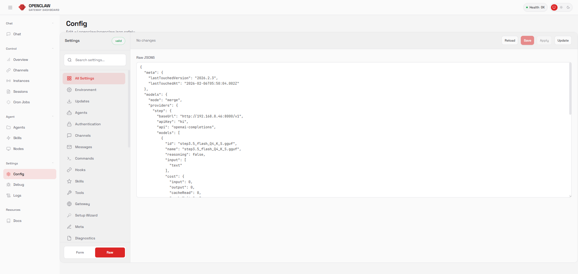 本地模型接入配置